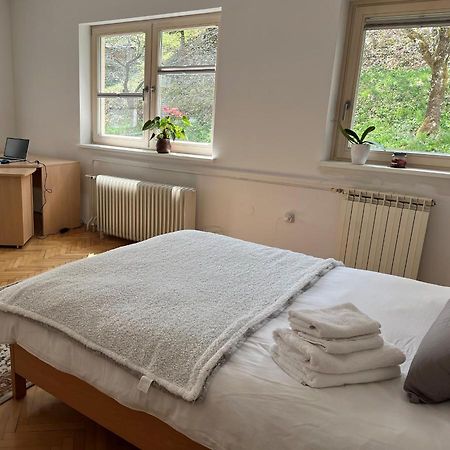 Lovely 2-Bedroom Appartment With Free Parking Dobrova Bagian luar foto